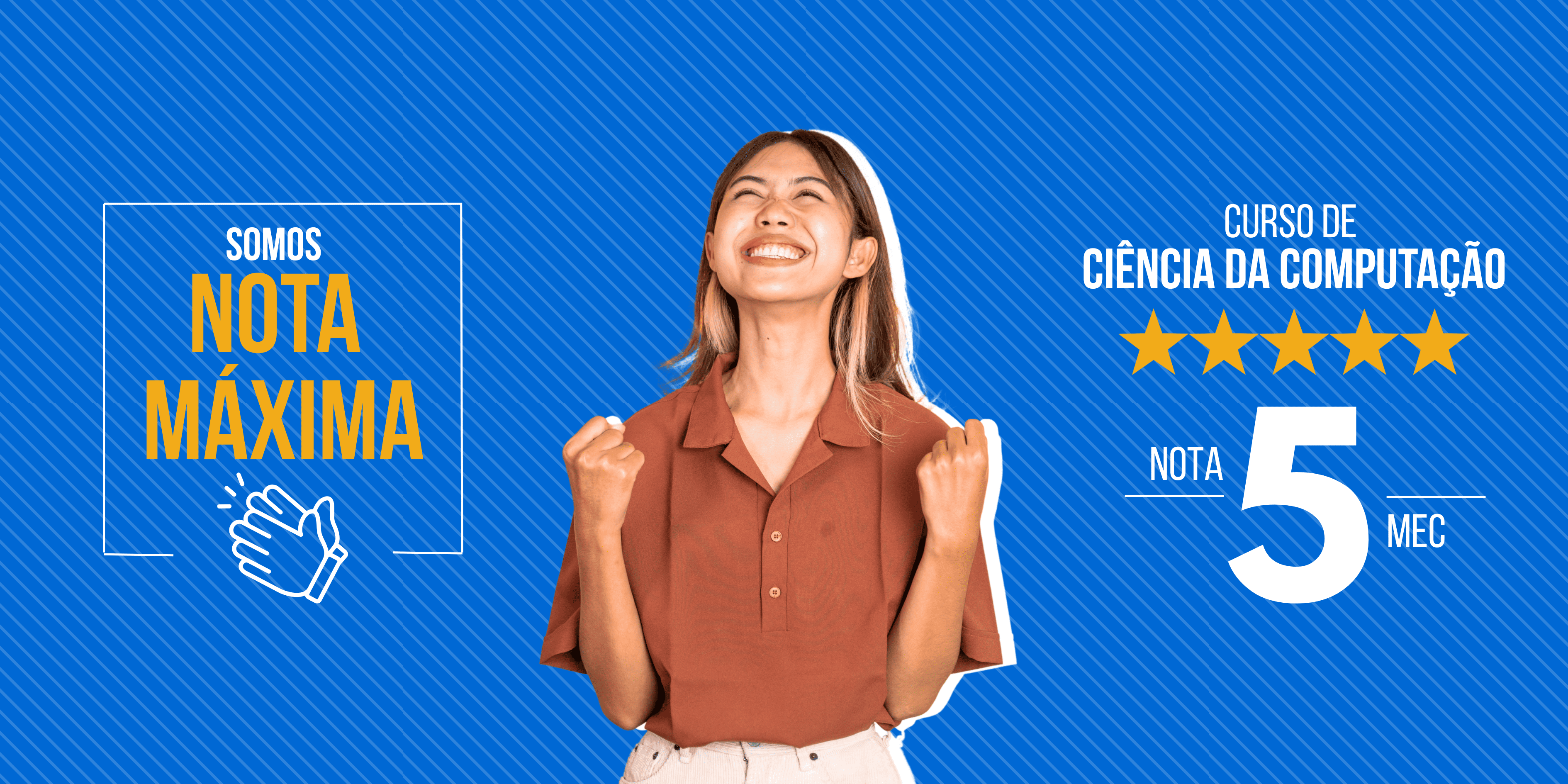 O curso de Ciência da Computação recebeu nota máxima pelo MEC